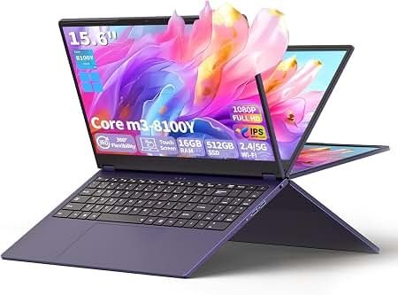 HP Pavilion 15-BK 15.6" 2-in-1  – 7th Gen Intel Core i5, 8GB RAM, 256GB SSD